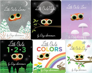 Little Owl Series 6 Books Set (Boardbook)