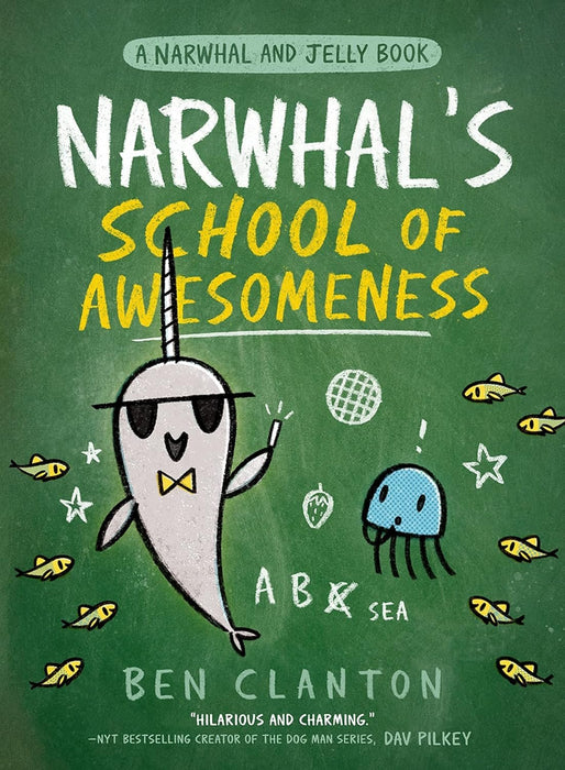 Narwhal and Jelly Series 6 Books Collection Set By Ben Clanton(Otter Friend, Unicorn of the Sea, Super Narwhal and Jelly Jolt, Peanut Butter and Jelly, Happy Narwhalidays, School of Awesomeness)