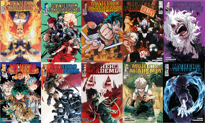 My Hero Academia Volume 21-30 Collection 10 Books Set