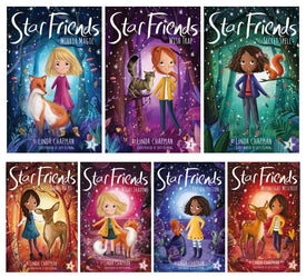 NEW SET! Star Friends Series 7 Books Set (Mirror Magic, Wish Trap, Secret Spell, Dark Tricks, Night Shade, Poison Potion& Moonlight Mischief)