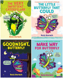 Very Impatient Caterpillar Series 4 Books Set (Hardcover)