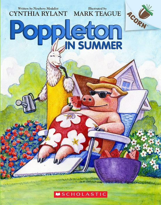 Poppleton Series 6 Books Set (An Acorn Book) - Poppleton, Poppleton and Friends, Poppleton Every Day, Poppleton in Fall, Poppleton at Christmas, Poppleton in Summer