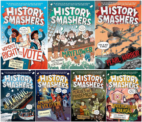 NEW! History Smashers Series Complete 7 Books Collection