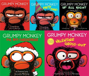 Grumpy Monkey Series 5 Books Set (Hardcover)