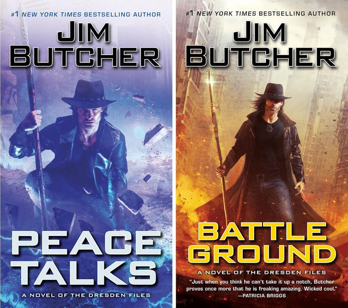 The Dresden Files by Jim Butcher, Complete Series Set (Books 1-17)