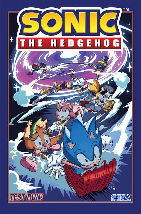 Sonic The Hedgehog Collection III 4 Books Set (Vol. 9 - Vol. 12)