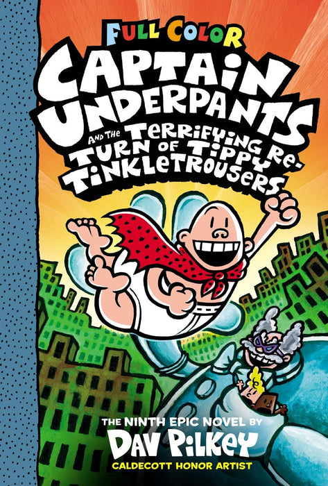 Captain Underpants Books 1-12 Complete FULL COLOR Collection (Hardcover)