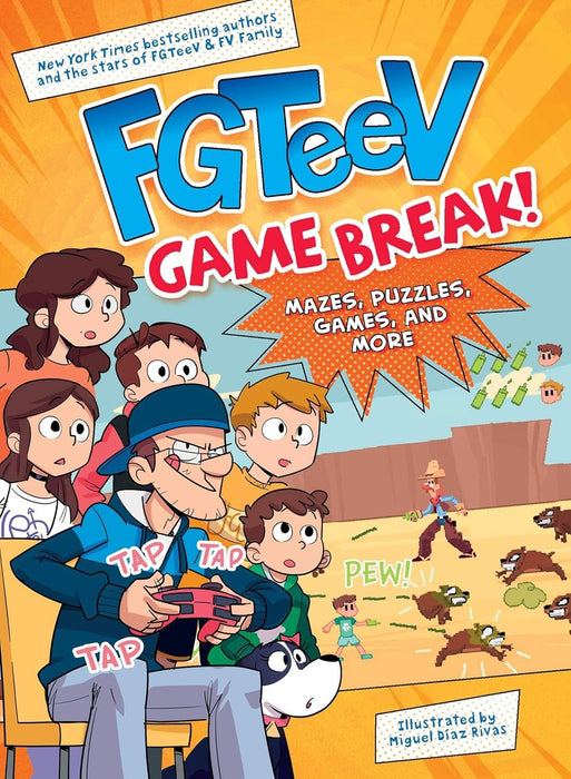 FGTeeV 3 Books Collection Set (FGTeeV Saves the World!, FGTeeV: Game Break!, FGTeeV Presents: Into the Game!)