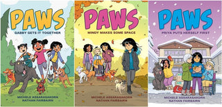 PAWS Series 3 Books Set (Paperback) - Gabby Gets It Together; Mindy Makes Some Space; Priya Puts Herself First