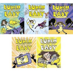 Lunch Lady Series Set II (Book 6 - 10)