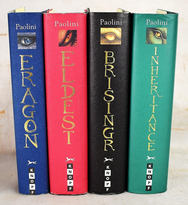 Christopher Paolini Inheritance Cycle 4 Book Set: Eragon, Eldest, Brisingr, Inheritance by Christopher Paolini (2010-05-03)