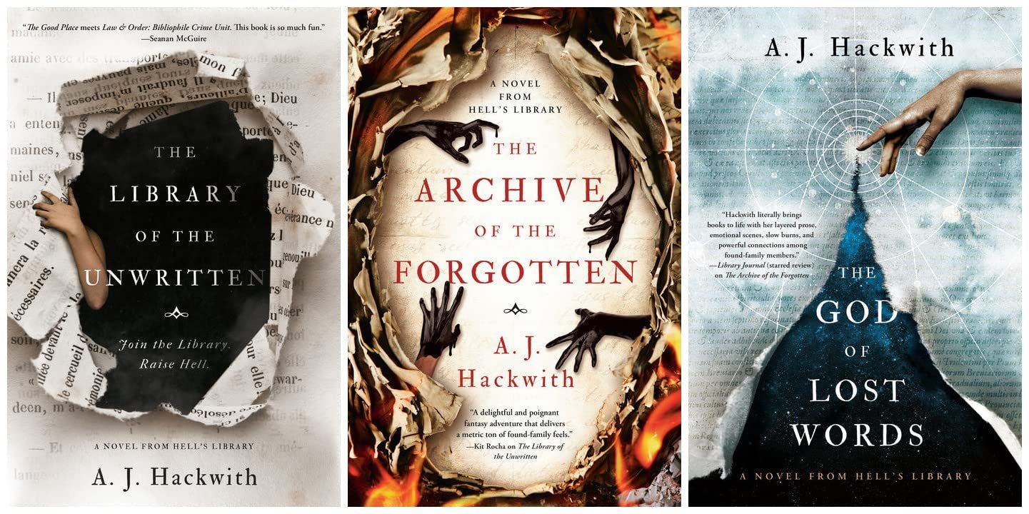A Novel from Hell’s Library 3 Books Set (Paperback)