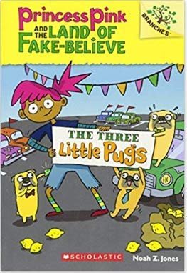 Princess Pink and the Land of Fake-Believe 4 book set