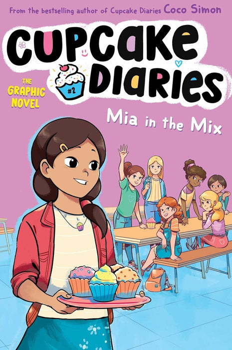 Cupcake Diaries: The Graphic Novel Series 4 Books Set