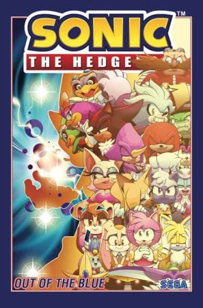 Sonic The Hedgehog Series 8 Books Set (Vol. 1 - Vol. 8)