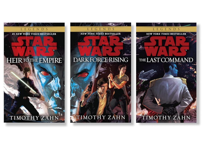 1. Heir to the Empire – 2. Dark Force Rising – 3. The Last Command (Star Wars Thrawn Trilogy)