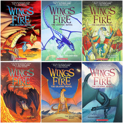 Wings of Fire Graphix Series 6 Books Set (Book 1- 6)