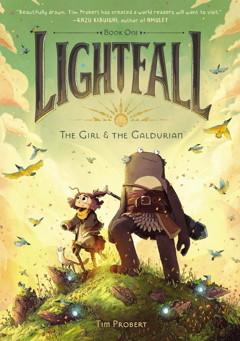 Lightfall Series 2 Books Set - The Girl & the Galdurian; Shadow of the Bird