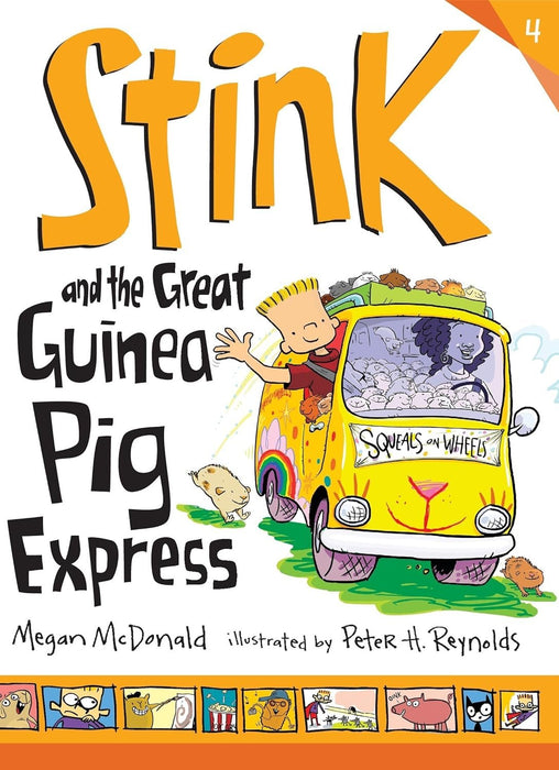 Stink 6 Book Set: Incredible Shrinking Kid / Super-galactic Jawbreaker / World's Worst Super-stinky Sneakers / Great Guinea PIG Express / Solar System Superhero / the Ultimate Thumb-wrestling Smackdown