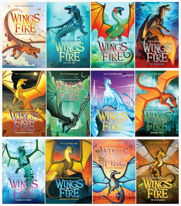 NEW COLLECTION! Wings of Fire 12 Books Collection (Books 1-12)