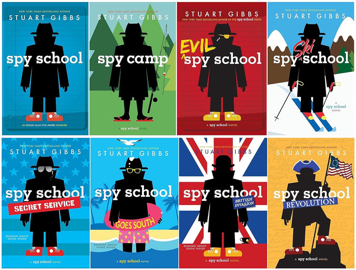 NEW! Spy School Series 8 Books Set