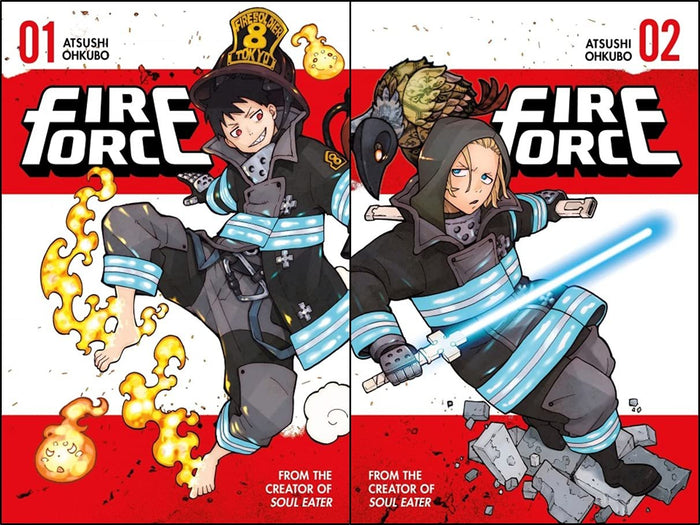 Fire Force Manga Set Vol 1-10