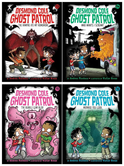 Desmond Cole Ghost Patrol Series 4 Books Set (Book #13 - Book #16)