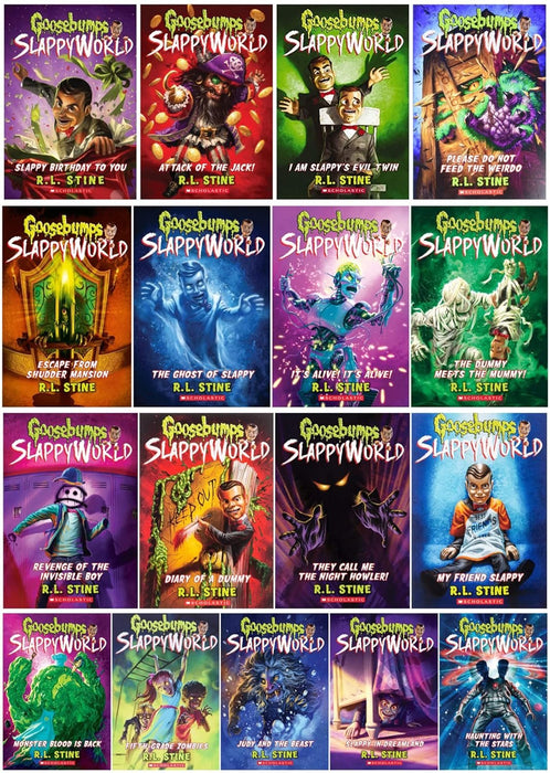 Goosebumps SlappyWorld Series Complete 17 Books Collection (#1 - #17)