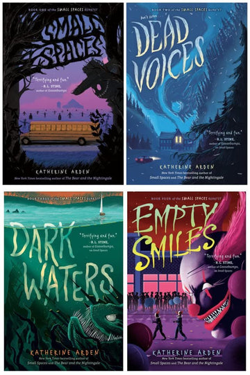 Small Spaces Quartet Series 4 Books Set (Hardcover Edition) - Small Spaces, Dead Voices, Dark Waters, Empty Smiles