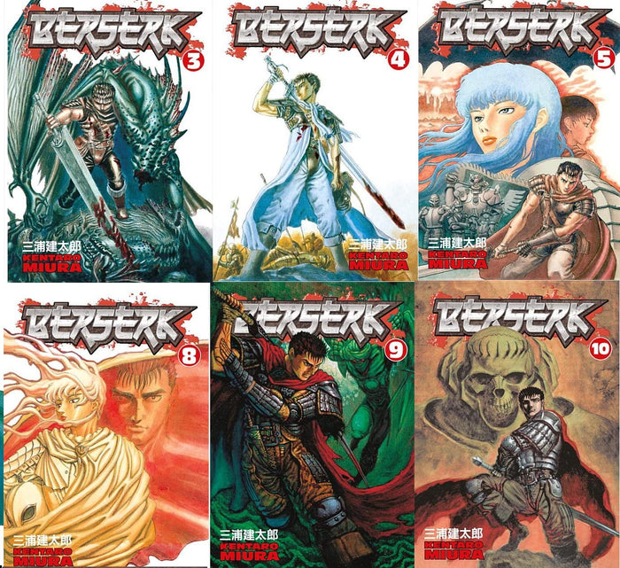 Berserk Volume 1-20 Collection 20 Books Set by Kentaro Miura