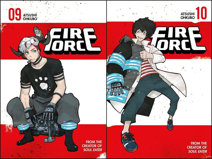 Fire Force Manga Set Vol 1-10