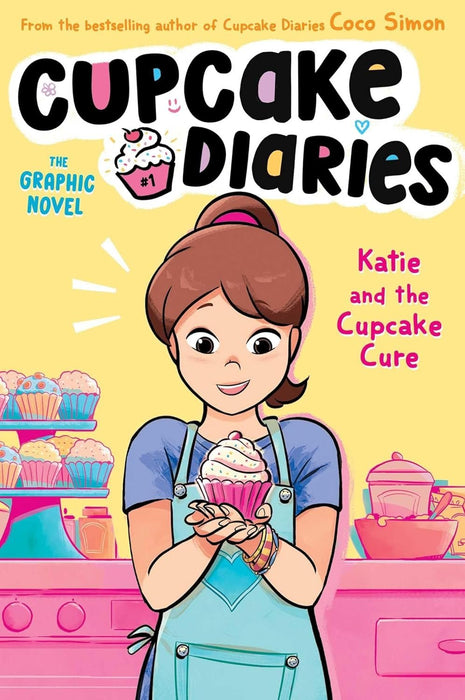 Cupcake Diaries: The Graphic Novel Series 4 Books Set