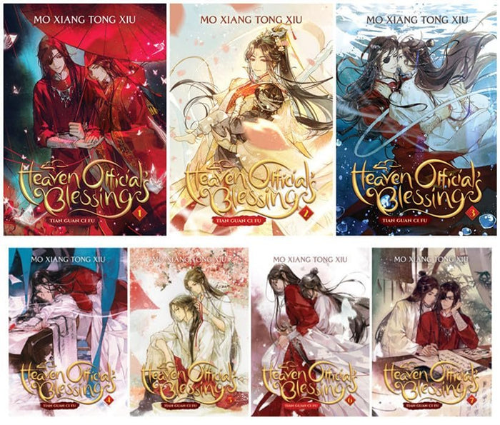 Heaven Official’s Blessing: Tian Guan Ci Fu Series 7 Books Set ( Vol. 1 - Vol. 7) By Mo Xiang Tong Xiu