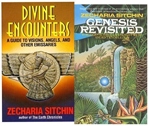 A Complete Zecharia Sitchin Earth Chronicles Nine-Book Series Set, Includes: Twelfth Planet, Stairway to Heaven, War of Gods and Men, Lost Realms, When Time Began, Cosmic Code, End of Days, Genesis Revisited, and Divine Encounters