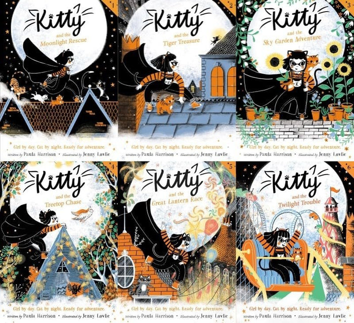 Kitty Series 6 Books Set by Paula Harrison