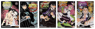 Demon Slayer Vol. 11-15 Bundle Set (5 Book Collection)