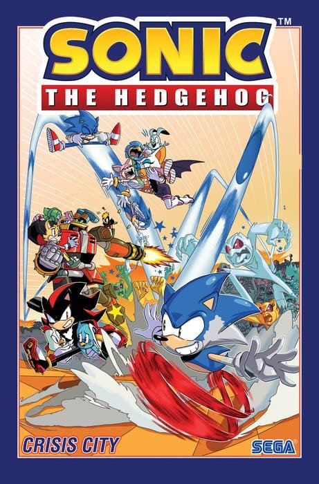 Sonic The Hedgehog Series 8 Books Set (Vol. 1 - Vol. 8)