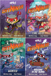 Cat Ninja Series 4 Books Set