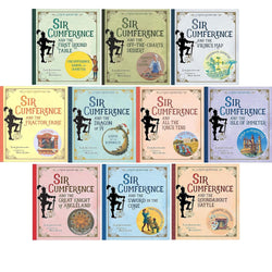 Sir Cumference Book Series Complete Set Pack ( Books 1- 10 )