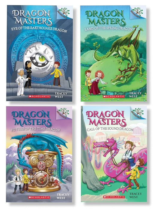 Dragon Masters Series Collection Set (Books 13 - 16)