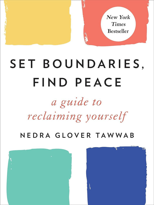 Nedra Glover Tawwab “Set Boundaries” 2 Books Set - Set Boundaries, Find Peace (Hardcover Edition) & The Set Boundaries Workbook (Paperback Edition)