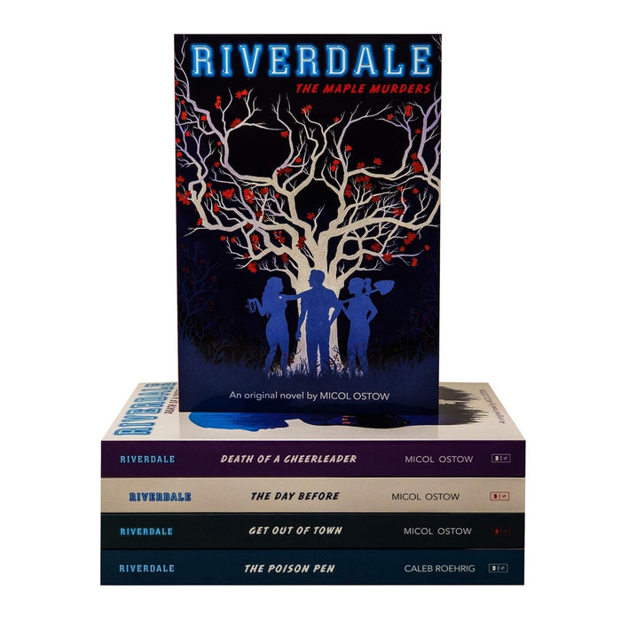 Riverdale Series 5 Books Collection Set by Micol Ostow - The Maple Murders, Death of a Cheerleader, The Day Before, Get Out of Town, Poison Pen