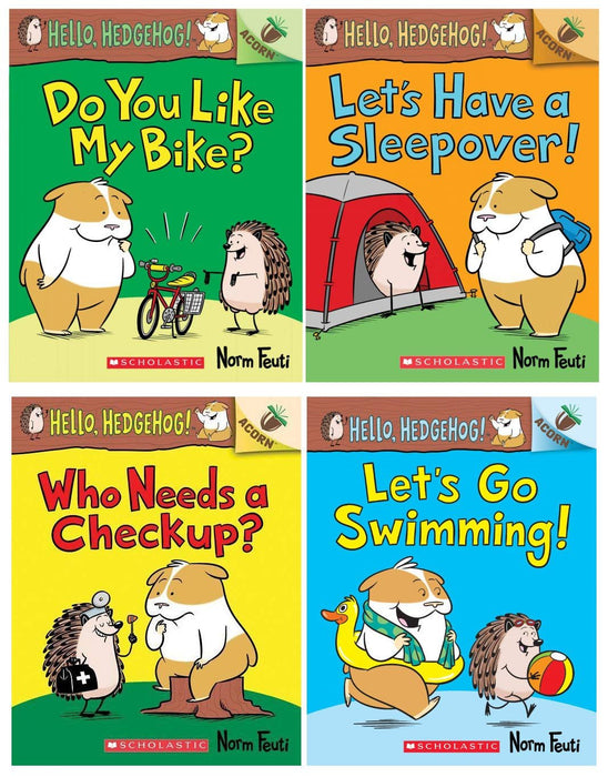 NEW SET! HELLO, HEDGEHOG! Series Set (4 Books)