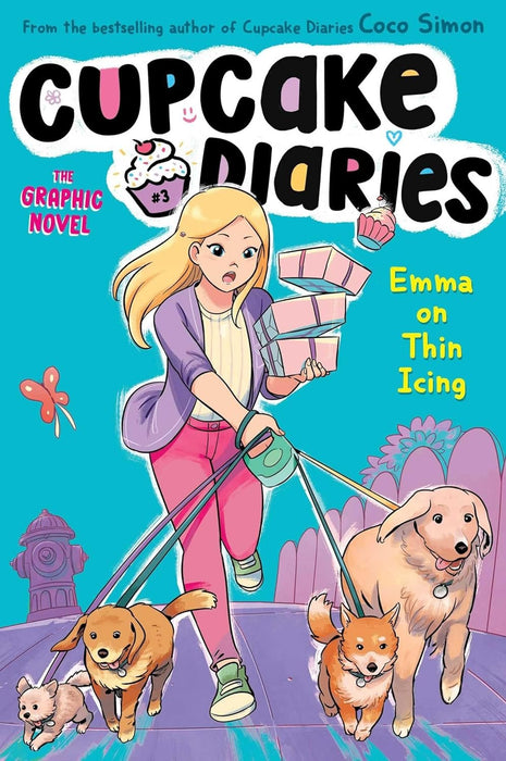 Cupcake Diaries: The Graphic Novel Series 4 Books Set