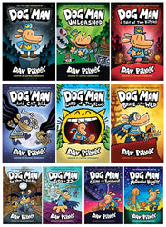 NEW! Dog Man Books Collection (10 Books): Dog Man #1 - Dog Man #10