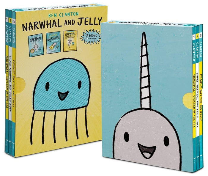 New Set! Narwhal and Jelly Books Set (5 Books)