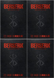 Berserk Deluxe Edition 4 Books Collection SET IV (Berserk Deluxe Volume 9 - Volume 12)