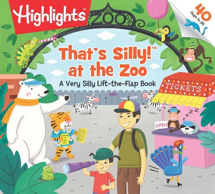 Highlights Lift-the-Flap Books Series 3 Books Set