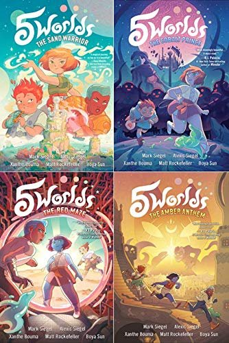 5 Worlds Book Series 1-4