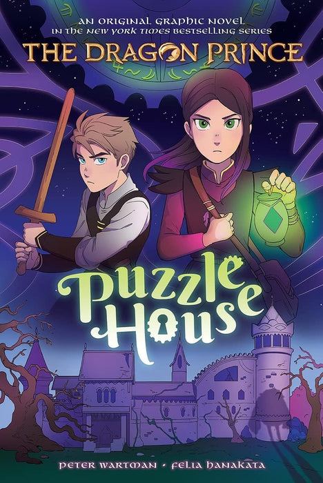 The Dragon Prince Graphic Novel 3 Books Set - Through the Moon, Bloodmoon Huntress, Puzzle House